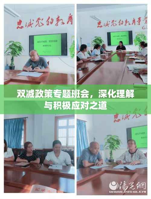 双减政策专题班会，深化理解与积极应对之道