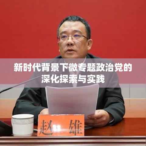 新时代背景下微专题政治党的深化探索与实践