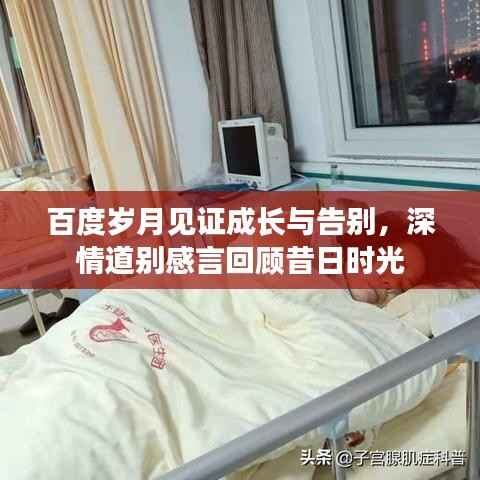 百度岁月见证成长与告别,深情道别感言回顾昔日时光